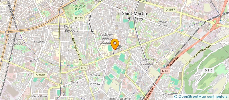 localisation de l'entreprise MONSIEUR DOMINIQUE SALOMON  GRENOBLE