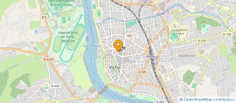 localisation de l'entreprise MONSIEUR DOMINIQUE SALSE à VICHY