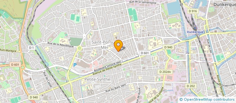 localisation de l'entreprise MONSIEUR DOMINIQUE SAMIEZ à DUNKERQUE