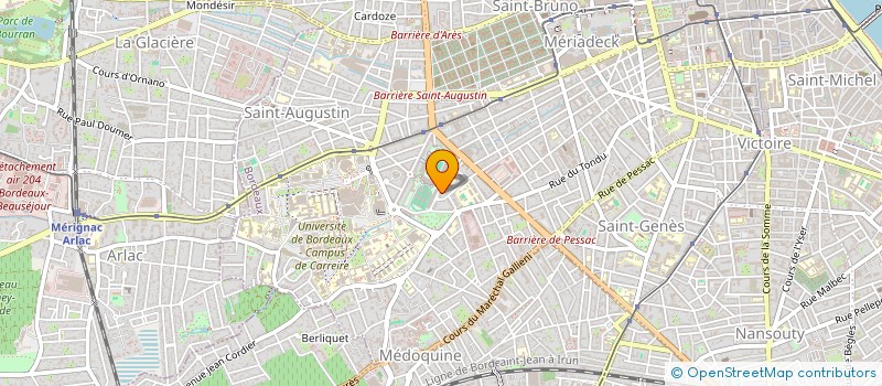 localisation de l'entreprise MONSIEUR DOMINIQUE SAN MIGUEL  BORDEAUX