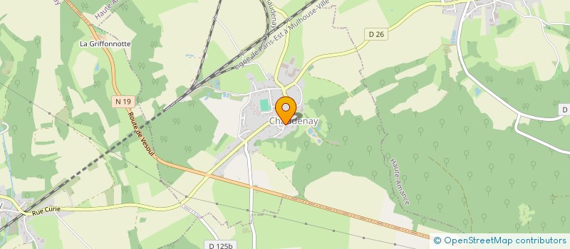 localisation de l'entreprise MONSIEUR DOMINIQUE SANREY à CHAUDENAY