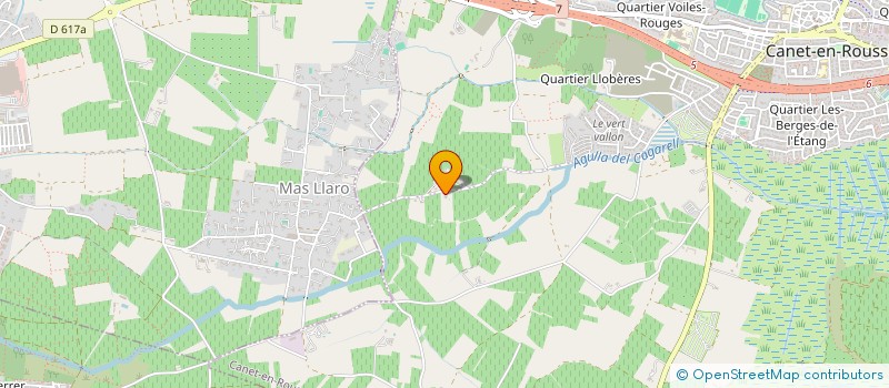 localisation de l'entreprise MONSIEUR DOMINIQUE SANTIMARIA  CANET EN ROUSSILLON