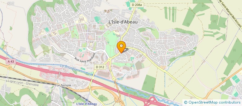 localisation de l'entreprise MONSIEUR DOMINIQUE SANTOSUOSSO  L'ISLE-D'ABEAU
