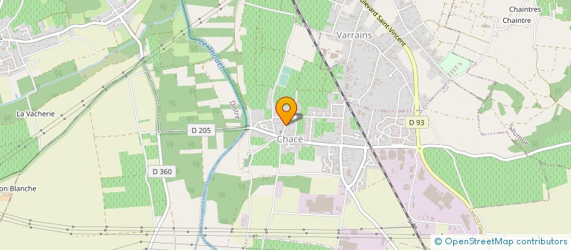 localisation de l'entreprise MONSIEUR DOMINIQUE SANZAY  BELLEVIGNE-LES-CHATEAUX