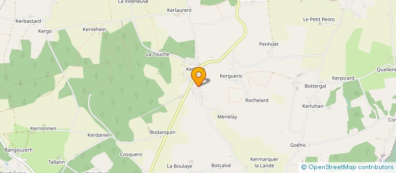 localisation de l'entreprise MONSIEUR DOMINIQUE SAUTRON  LOCMINE