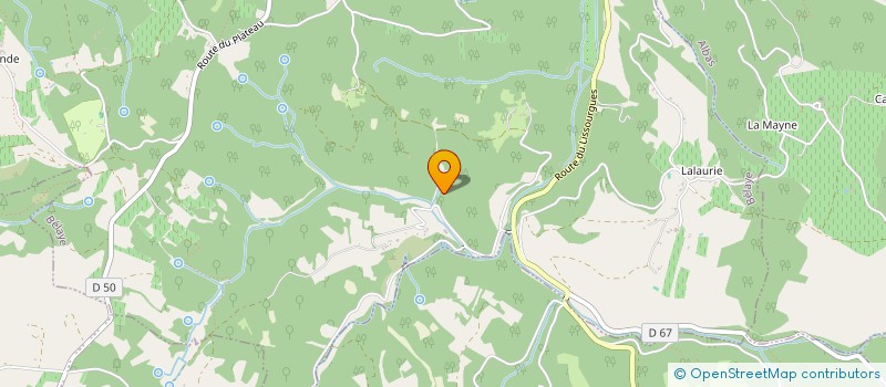 localisation de l'entreprise MONSIEUR DOMINIQUE SAUVAGE  BELAYE