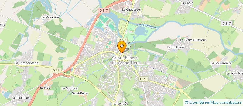 localisation de l'entreprise MONSIEUR DOMINIQUE SAUVESTRE  SAINT-PHILBERT-DE-GRAND-LIEU