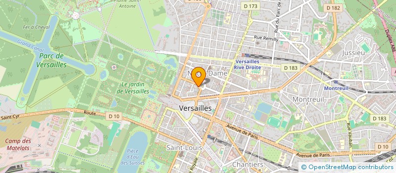 localisation de l'entreprise MONSIEUR DOMINIQUE SAVOURE à VERSAILLES