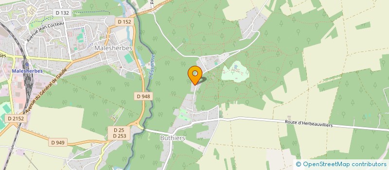 localisation de l'entreprise MONSIEUR DOMINIQUE SCHALLER  BUTHIERS