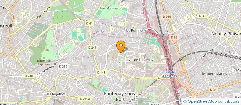 localisation de l'entreprise MONSIEUR DOMINIQUE SCHIAVETTA à FONTENAY-SOUS-BOIS