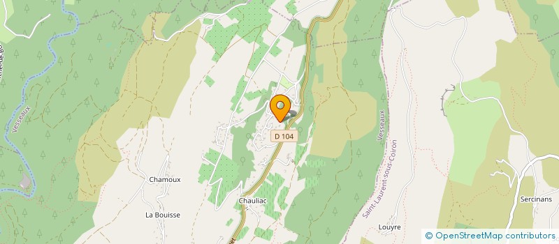 localisation de l'entreprise MONSIEUR DOMINIQUE SCHLOSSER  VESSEAUX