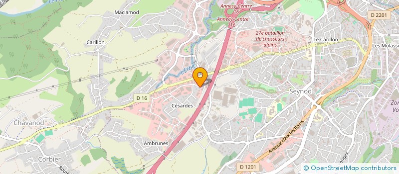 localisation de l'entreprise MONSIEUR DOMINIQUE SCHWARZ à ANNECY