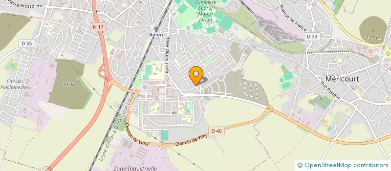 localisation de l'entreprise MONSIEUR DOMINIQUE SCIRE  AVION