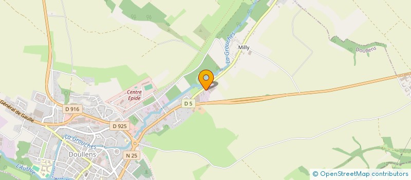 localisation de l'entreprise MONSIEUR DOMINIQUE SEGUIN à DOULLENS