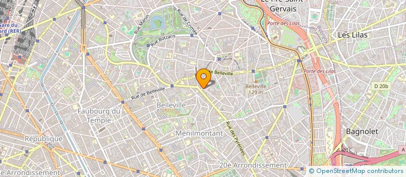 localisation de l'entreprise MONSIEUR DOMINIQUE SEMEDO  PARIS