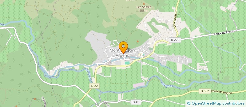localisation de l'entreprise MONSIEUR DOMINIQUE SEMICHON à COTIGNAC