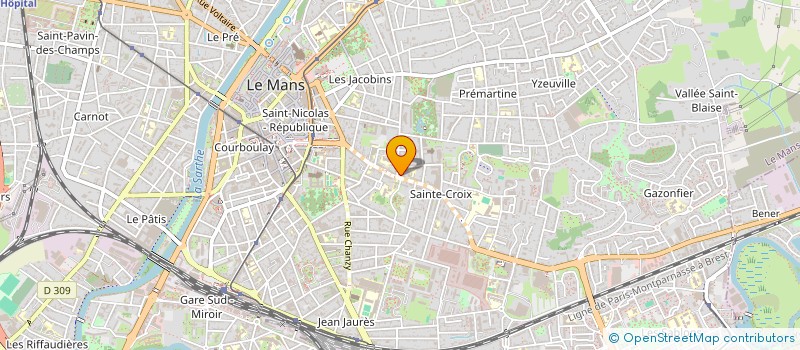 localisation de l'entreprise MONSIEUR DOMINIQUE SEMPE  LE MANS