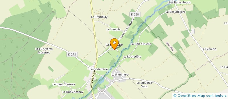 localisation de l'entreprise MONSIEUR DOMINIQUE SENABRE à IRAI