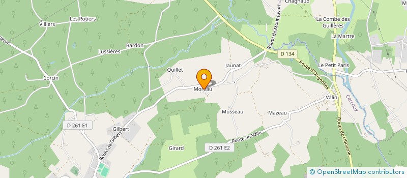 localisation de l'entreprise MONSIEUR DOMINIQUE SENTUCQ à LE FOUILLOUX