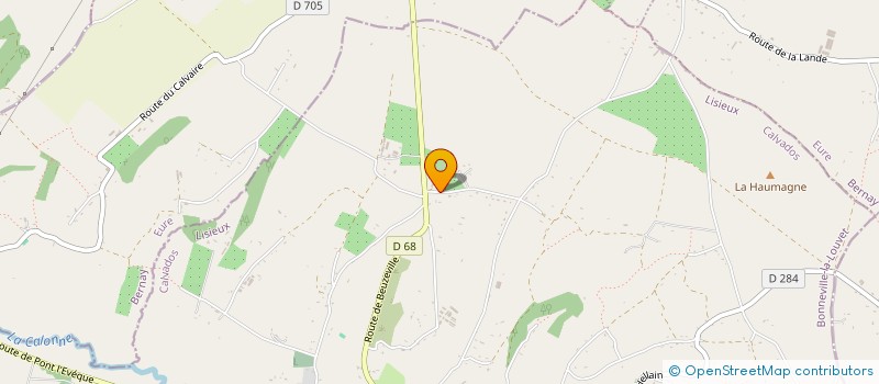 localisation de l'entreprise MONSIEUR DOMINIQUE SERRE  SAINT-PIERRE-DU-BOSGUERARD