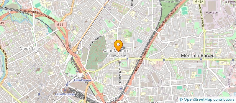 localisation de l'entreprise MONSIEUR DOMINIQUE SERVANT à LILLE