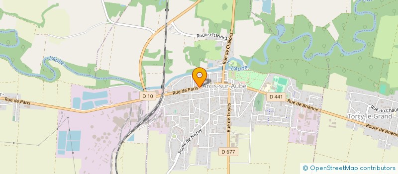 localisation de l'entreprise MONSIEUR DOMINIQUE SEURAT  VILLETTE-SUR-AUBE