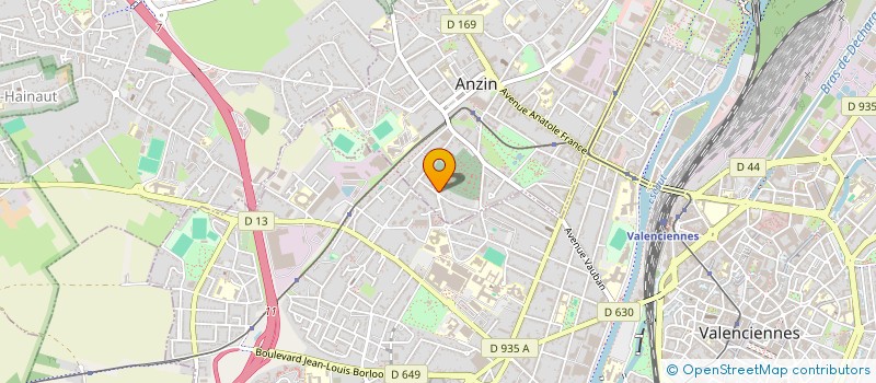 localisation de l'entreprise MONSIEUR DOMINIQUE SIENKIEWICZ  ANZIN