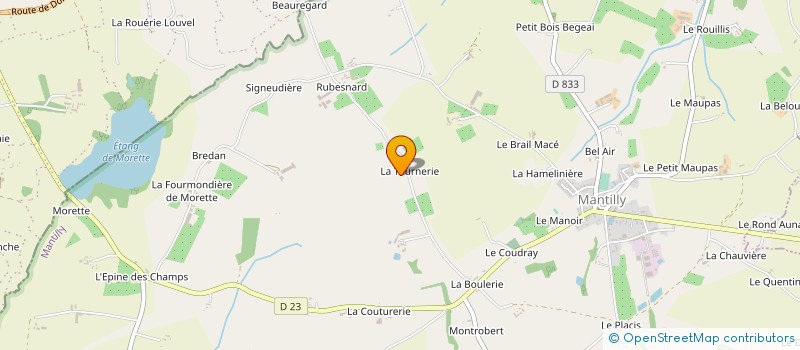 localisation de l'entreprise MONSIEUR DOMINIQUE SIGNEUX à PASSAIS VILLAGES