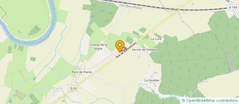 localisation de l'entreprise MONSIEUR DOMINIQUE SIMON à AUXONNE