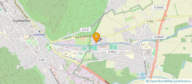 localisation de l'entreprise MONSIEUR DOMINIQUE SIPP à ISSENHEIM