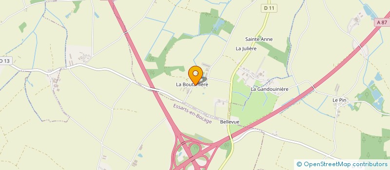 localisation de l'entreprise MONSIEUR DOMINIQUE SORIN  CHAUCHE