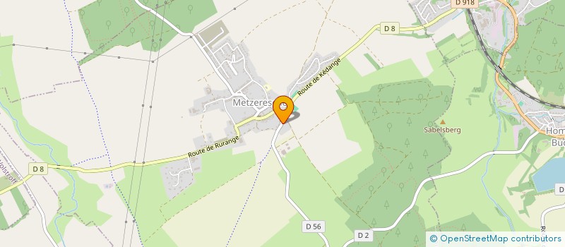 localisation de l'entreprise MONSIEUR DOMINIQUE SORIN  METZERESCHE