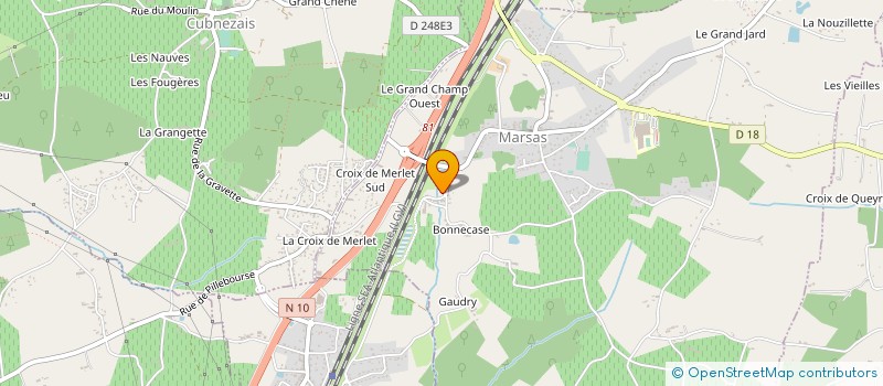 localisation de l'entreprise MONSIEUR DOMINIQUE SOUM  MARSAS