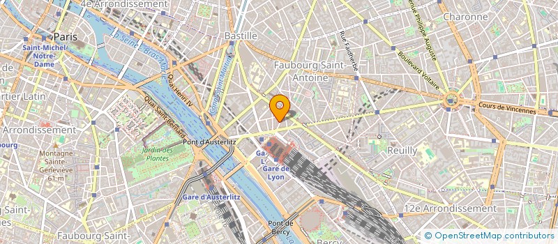 localisation de l'entreprise MONSIEUR DOMINIQUE SOURDEL  PARIS