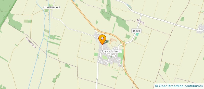 localisation de l'entreprise MONSIEUR DOMINIQUE SPATZ  HEIDOLSHEIM