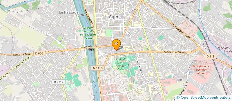 localisation de l'entreprise MONSIEUR DOMINIQUE SPINOSA  AGEN