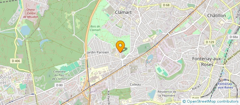localisation de l'entreprise MONSIEUR DOMINIQUE STEFANELLI à CLAMART