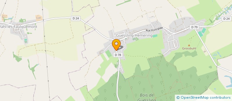 localisation de l'entreprise MONSIEUR DOMINIQUE STREIFF  GUESSLING-HEMERING