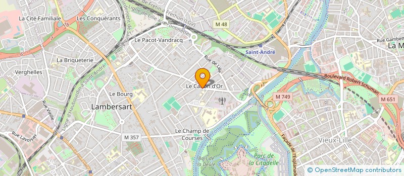localisation de l'entreprise MONSIEUR DOMINIQUE SUAUD à LAMBERSART