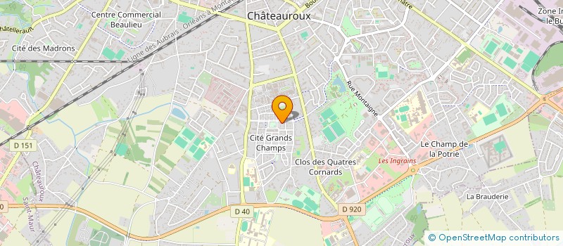localisation de l'entreprise MONSIEUR DOMINIQUE SWINIARSKI à CHATEAUROUX