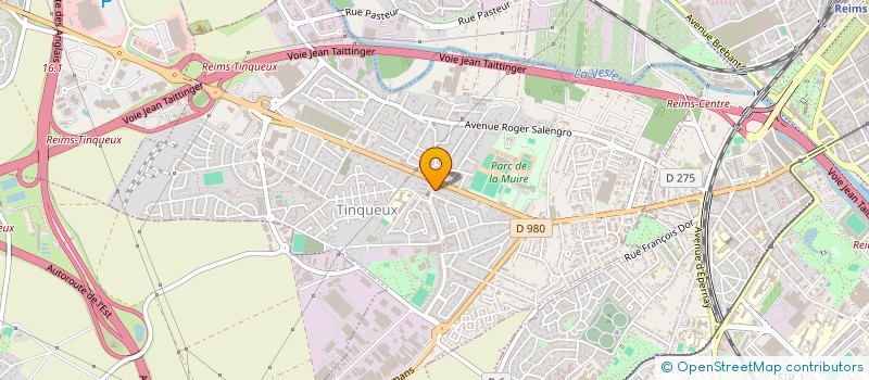 localisation de l'entreprise MONSIEUR DOMINIQUE TATON  TINQUEUX