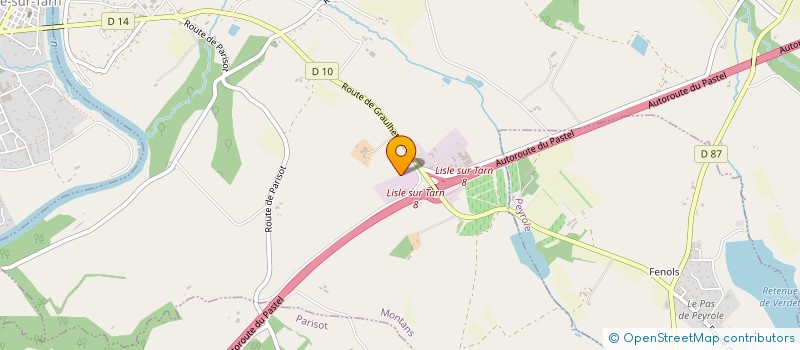 localisation de l'entreprise MONSIEUR DOMINIQUE TAYAC  BROZE