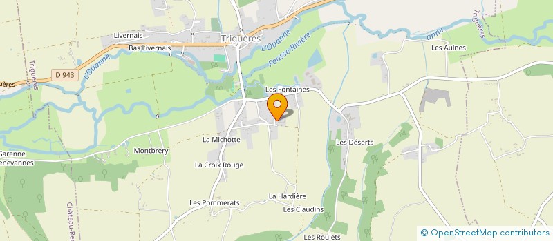 localisation de l'entreprise MONSIEUR DOMINIQUE TELEGUEI  TRIGUERES