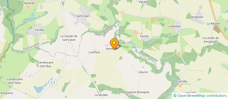localisation de l'entreprise MONSIEUR DOMINIQUE THEBAUD à NOYAL-MUZILLAC