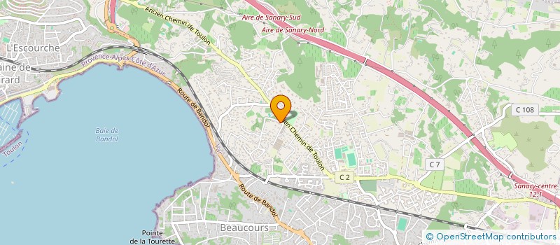 localisation de l'entreprise MONSIEUR DOMINIQUE THENOT  SANARY-SUR-MER