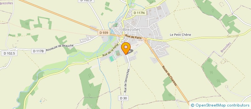 localisation de l'entreprise MONSIEUR DOMINIQUE THEVENET à BREZOLLES