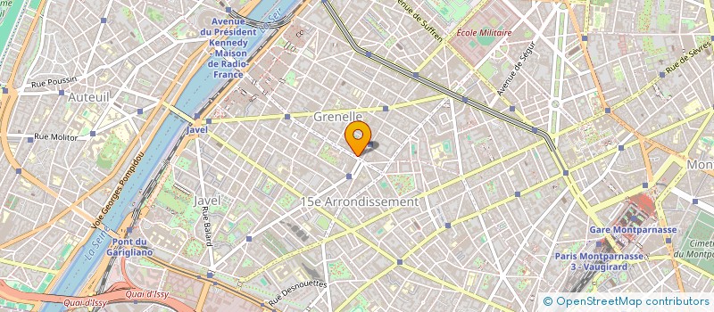 localisation de l'entreprise MONSIEUR DOMINIQUE THION  PARIS