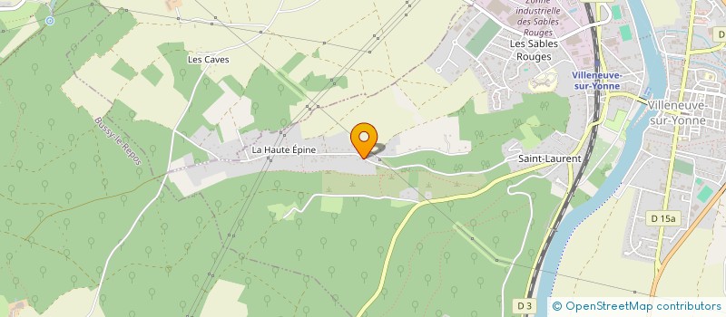 localisation de l'entreprise MONSIEUR DOMINIQUE THOMAS à VILLENEUVE-SUR-YONNE