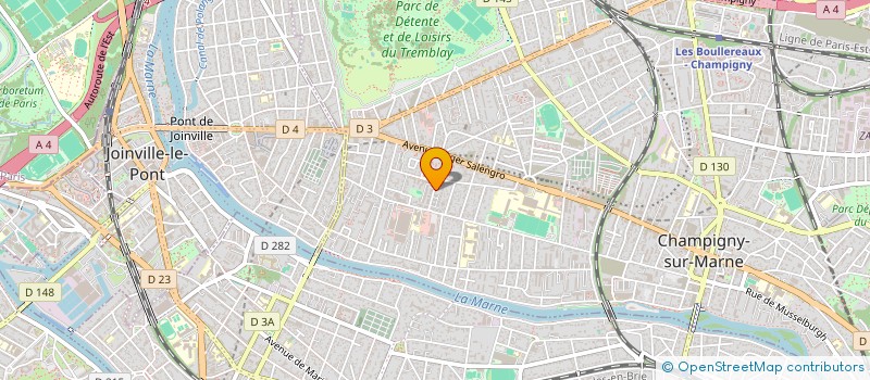 localisation de l'entreprise MONSIEUR DOMINIQUE THOMAS à CHAMPIGNY-SUR-MARNE