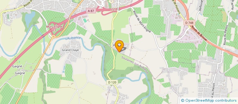 localisation de l'entreprise MONSIEUR DOMINIQUE THOMAS  MURS-ERIGNE